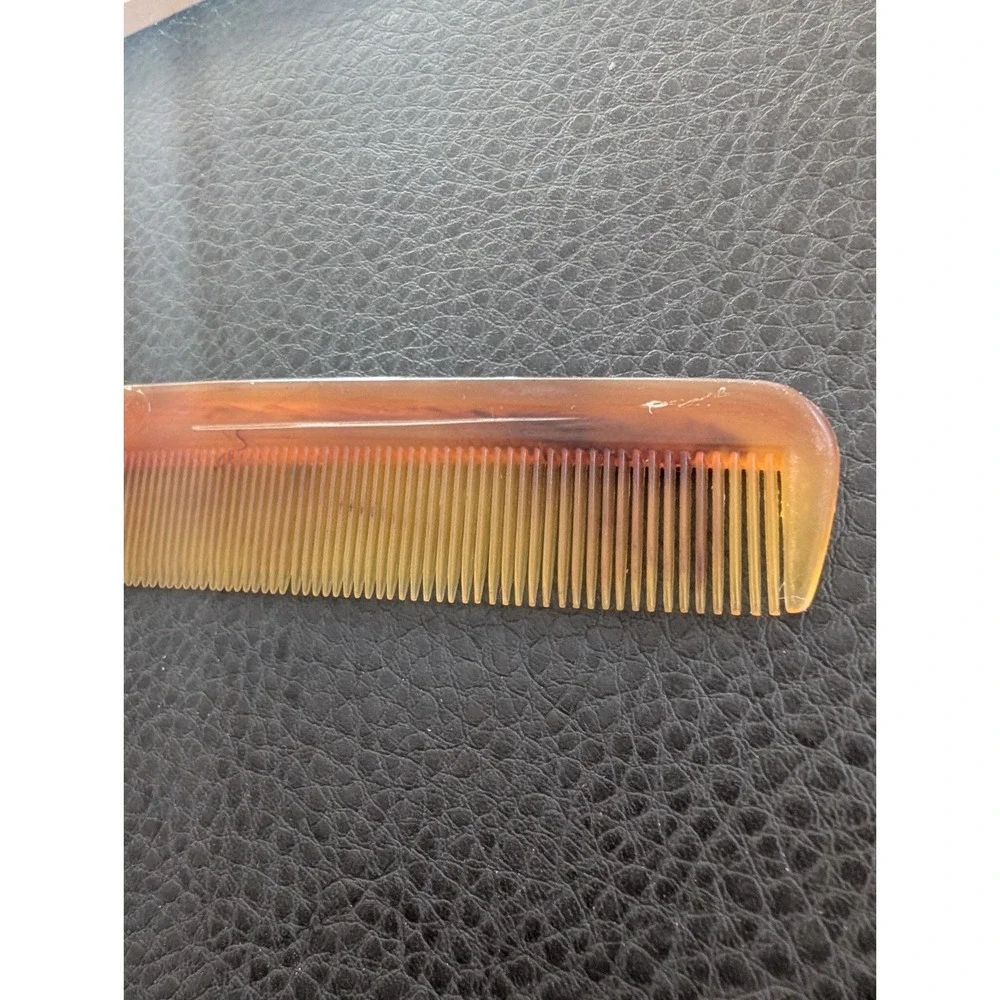 Vintage Lot Of 2 Pocket Combs Faux Tortoise Goody 5